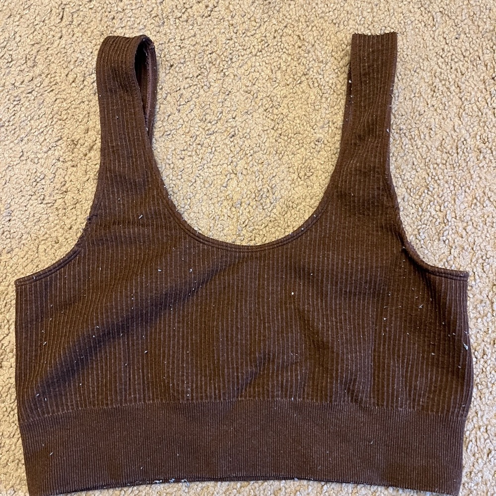 Balance Athletica Brown Channel Bra XXL